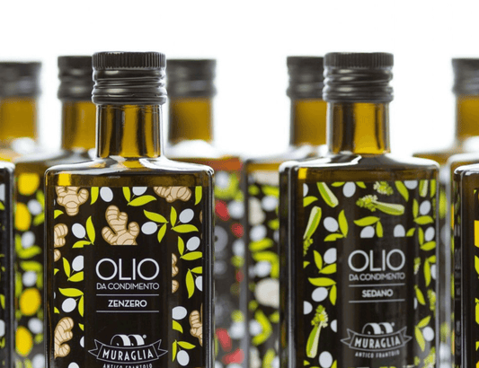 Italiensk extra virgin olivolja med chilipeppar "Muraglia PEPPER" 200 ml