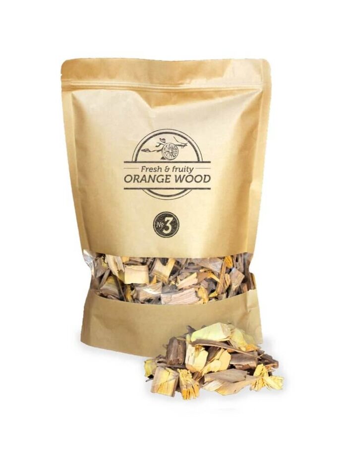 SMOKEY OLIVE WOOD Stora rökflis av apelsinträd 1,7 L