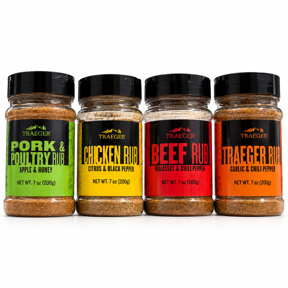 Traeger BBQ Stora Rubpaketet – 4 rubs