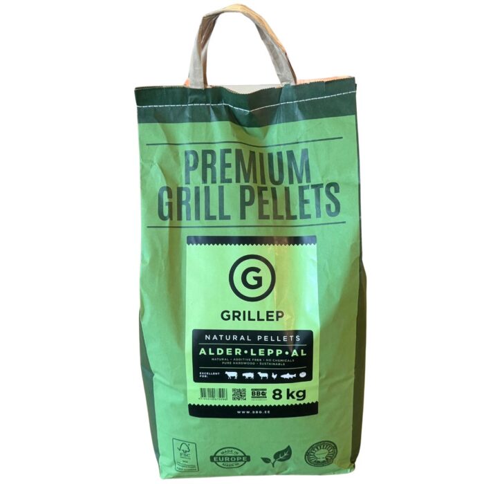 GRILLEP premium grillpellets AL 8 kg