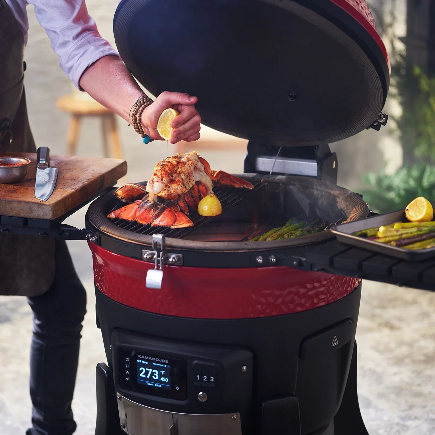 Kamado Konnected Joe™ Digital Träkolgrill