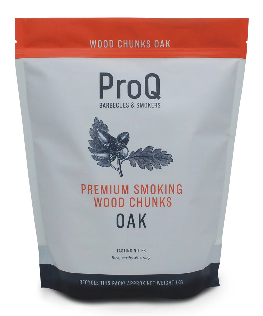 ProQ rökklossar – ek – 1 kg påse