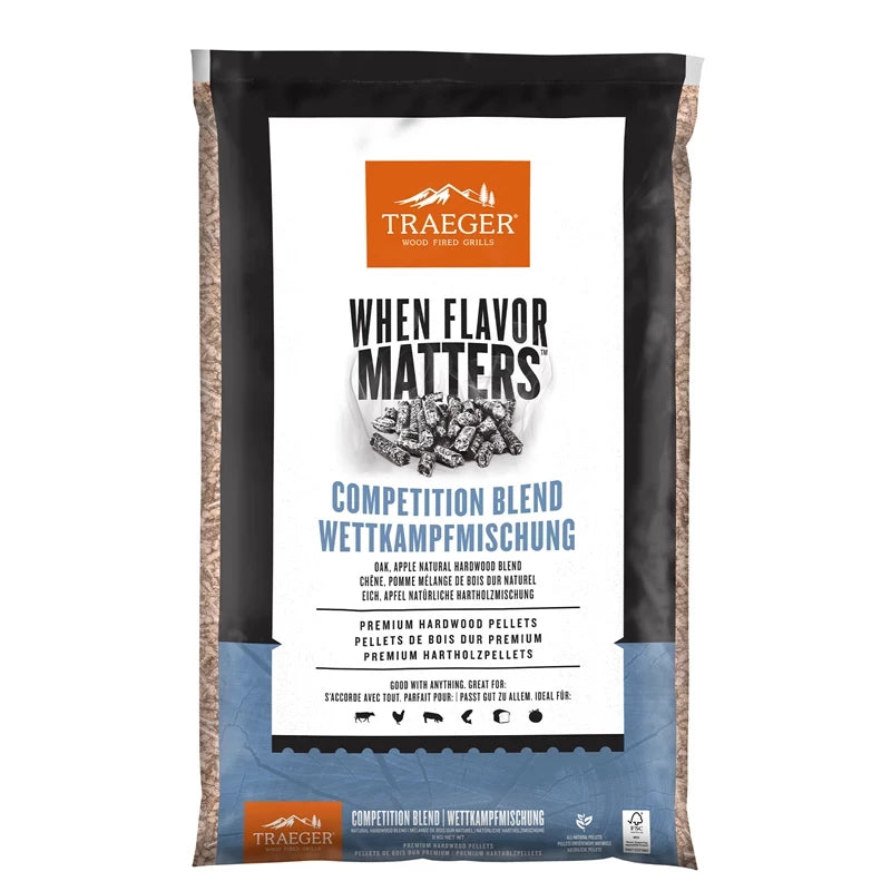 Traeger Competition Blend träpellets 9kg