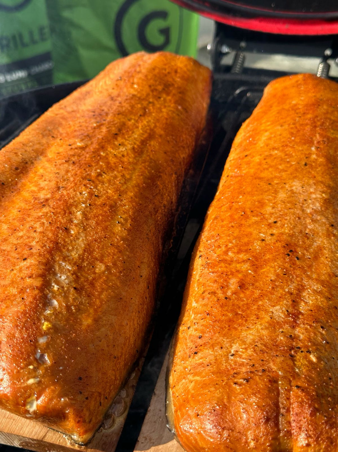 Planklax på grillplanka