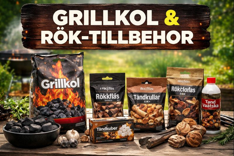 Grillkol & Rök-Tillbehör