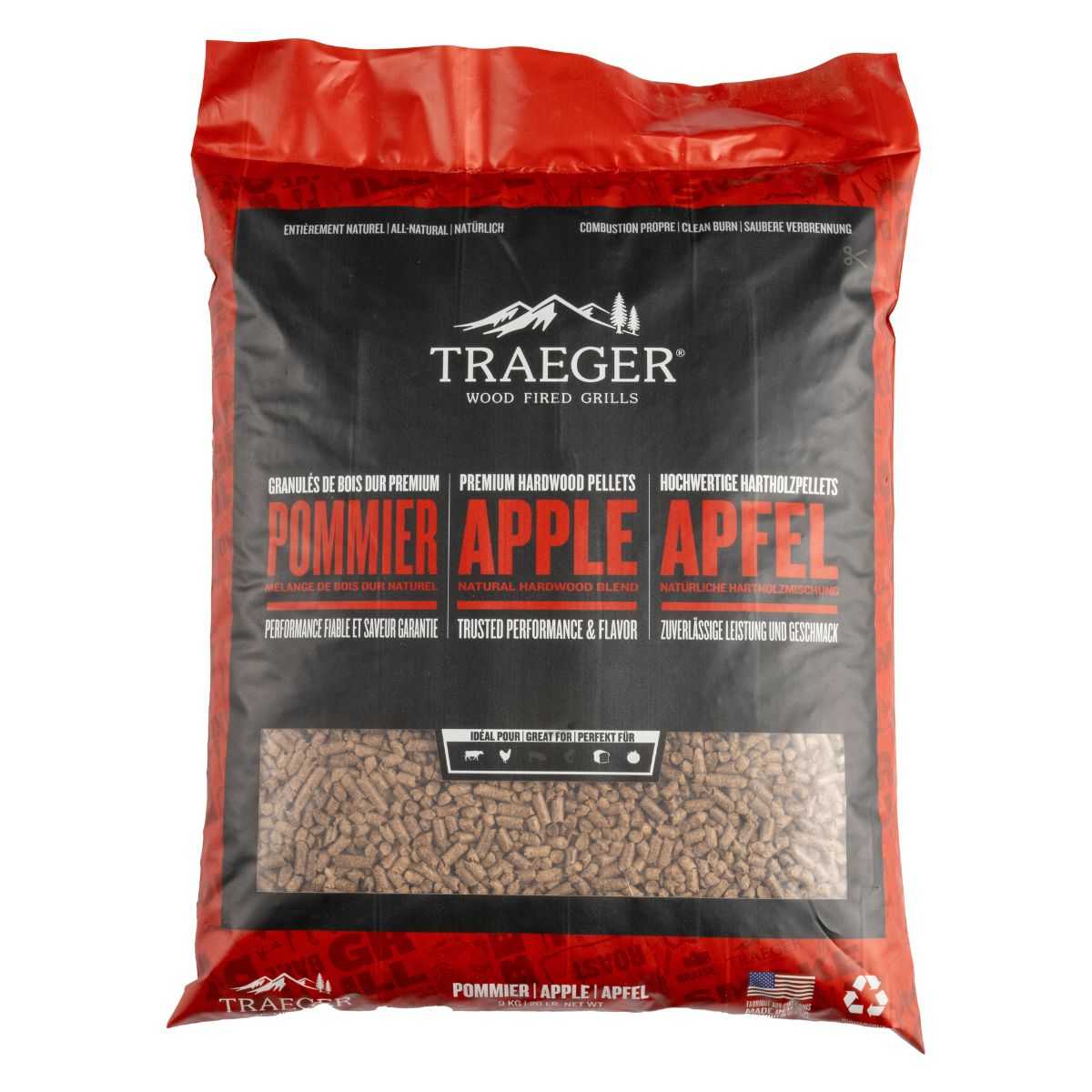 Traeger pellets