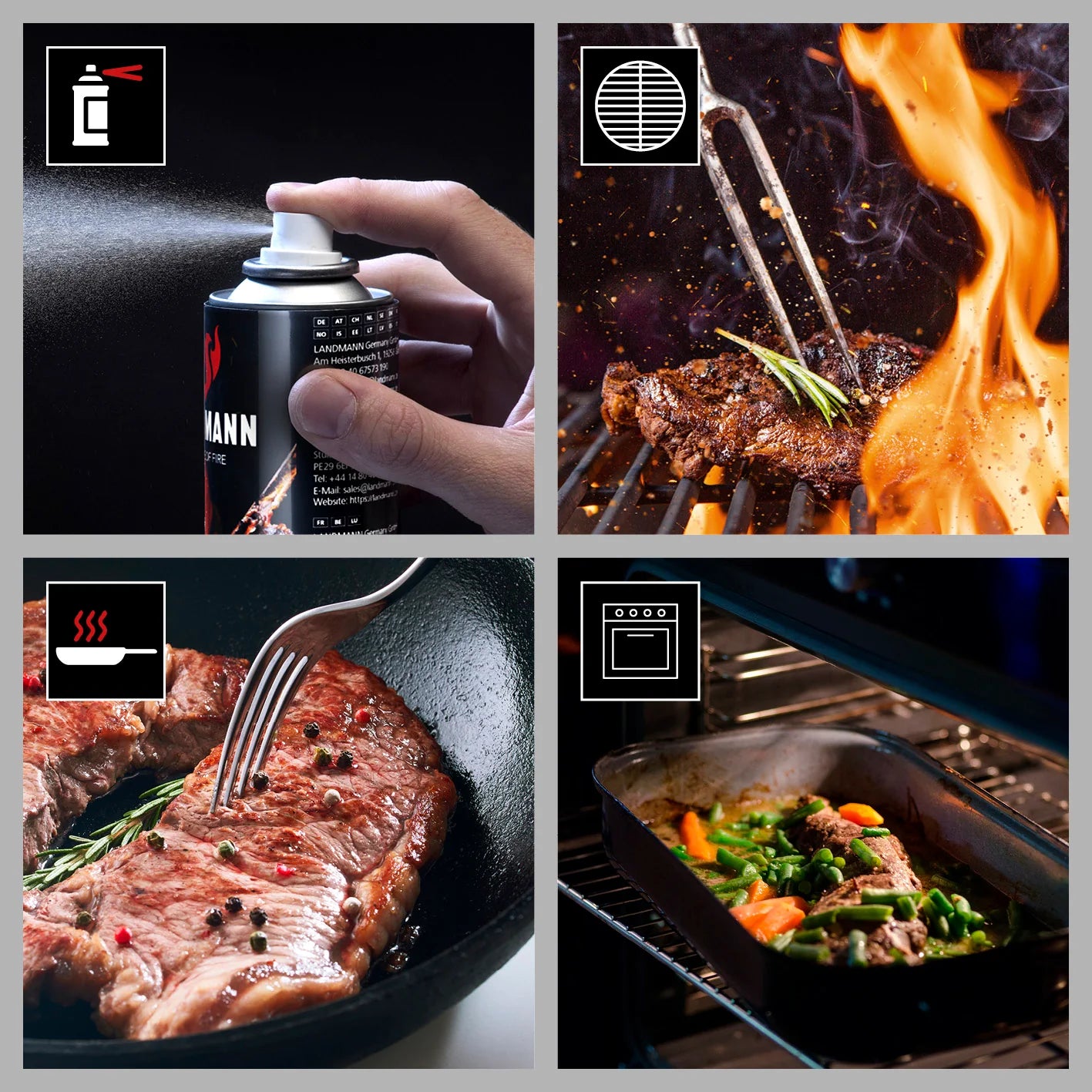 Landmann non-stick spray 250 ml