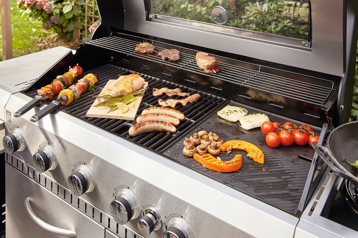 Landmann Gasolgrill Rexon 6.1 Rostfritt