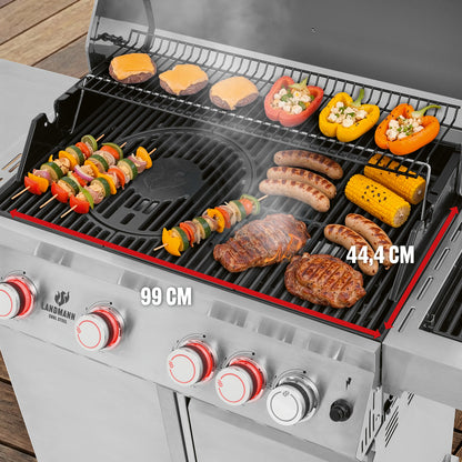 Landmann Gasolgrill Cool Steel MaxX 4.1