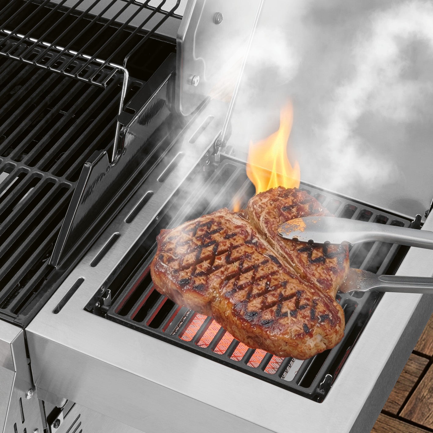 Landmann Gasolgrill Cool Steel MaxX 4.1