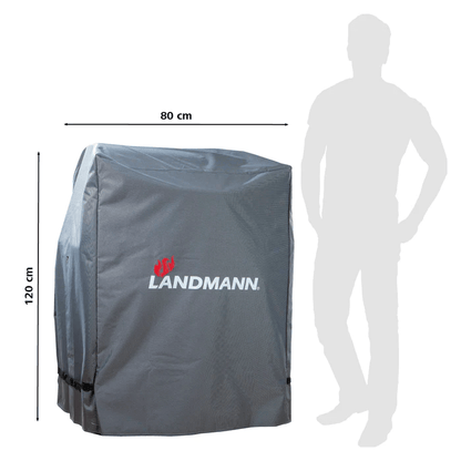 Landmann Grillöverdrag Premium M mörkgrå
