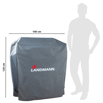 Landmann Grillöverdrag Premium L mörkgrå