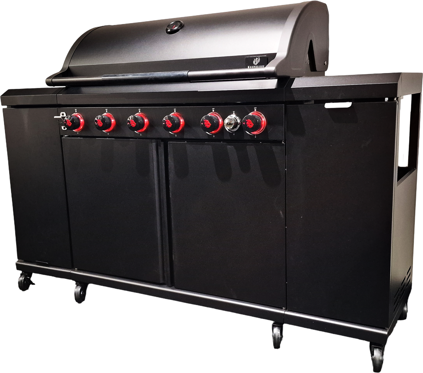Landmann Gasolgrill Outdoor Kitchen 6.1 maxX Svart