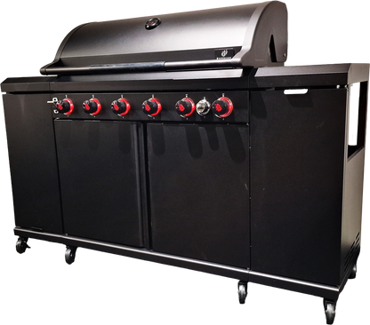 Landmann Gasolgrill Outdoor Kitchen 6.1 maxX Svart