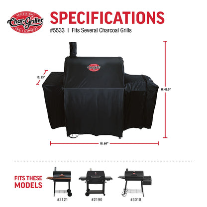 Char-Griller Universal grillöverdrag