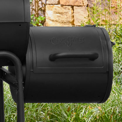 Char-Griller Bärbar kolgrill och sidobrännare