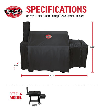 Char-Griller Grand Champ™ 8250 Grillöverdrag