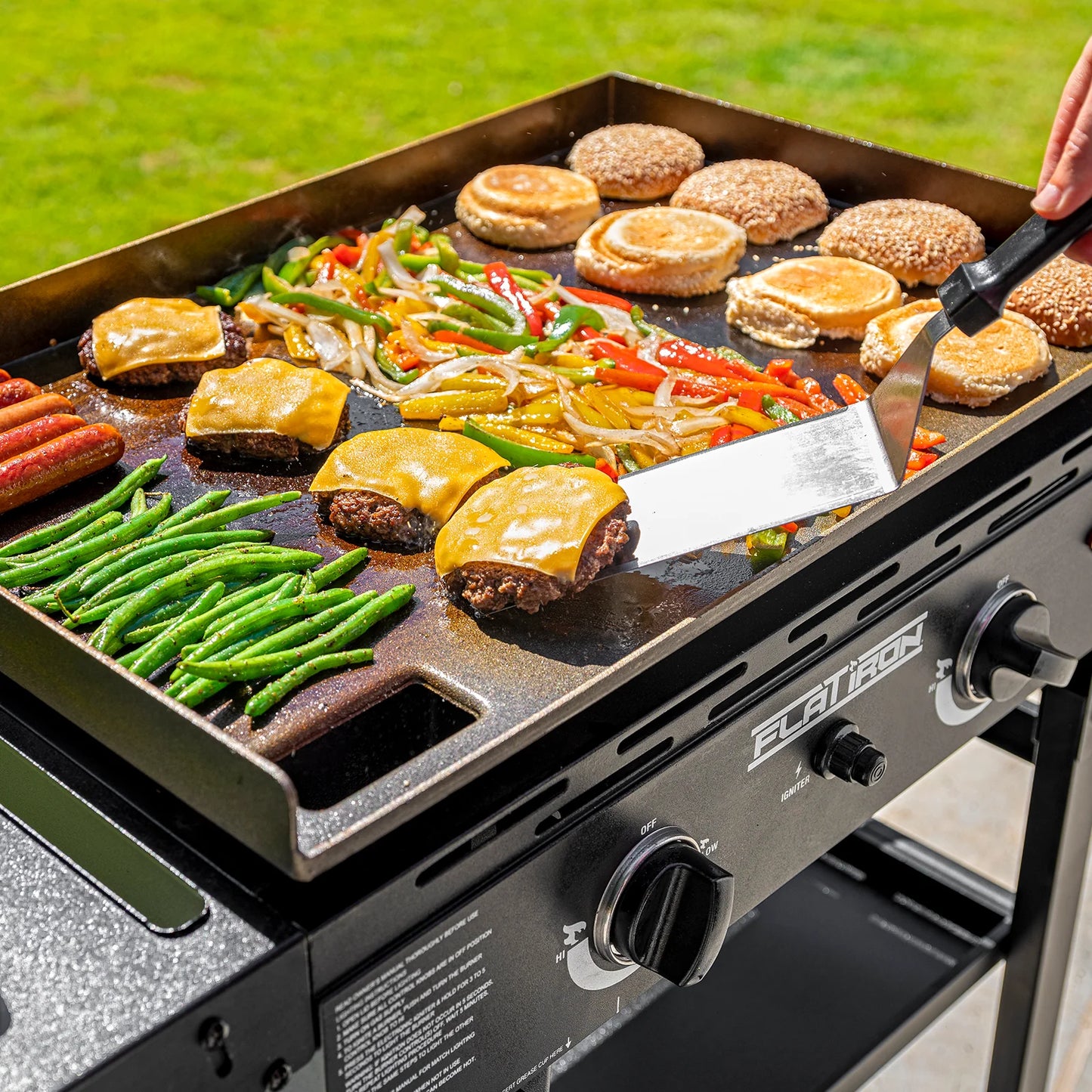 Char-Griller Startpaket för Flat Iron™-grillplatta