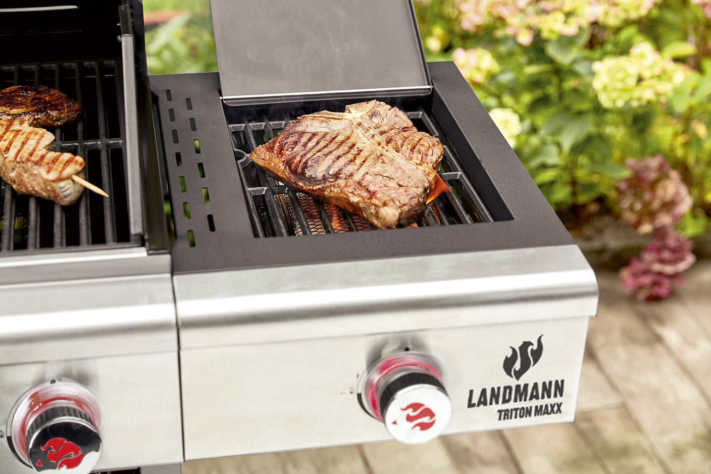 Landmann Gasolgrill Triton 4.1 maxX Svart