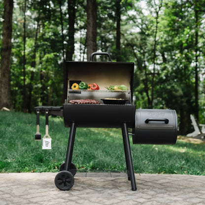Char-Griller Smokin' Pro™ Tunngrill och Offset-rökugn