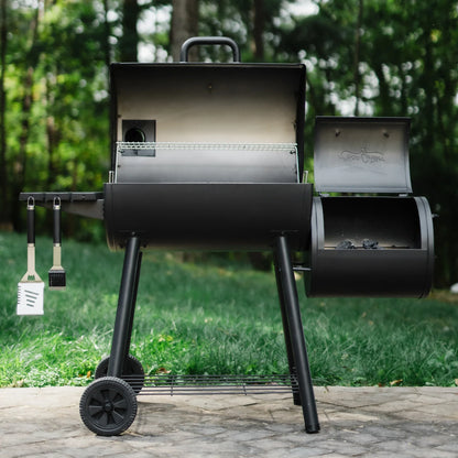 Char-Griller Smokin' Pro™ Tunngrill och Offset-rökugn