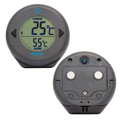 ETI BLUEDOT BBQ Bluetooth-termometer med trådgivare och larm, mörkgrå
