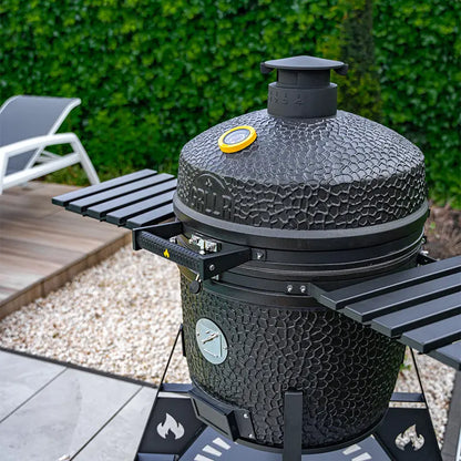 GRLLR Ember Pro keramisk kolgrill, mattsvart