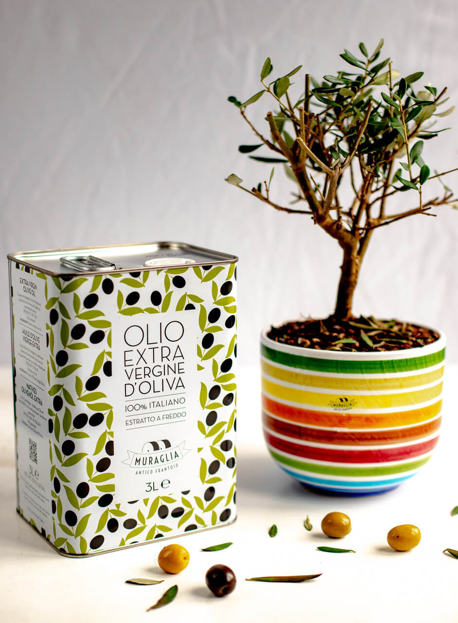 Italiensk extra virgin olivolja "Muraglia Medium Fruity" bag-in-box 3 L (medium fruktig)