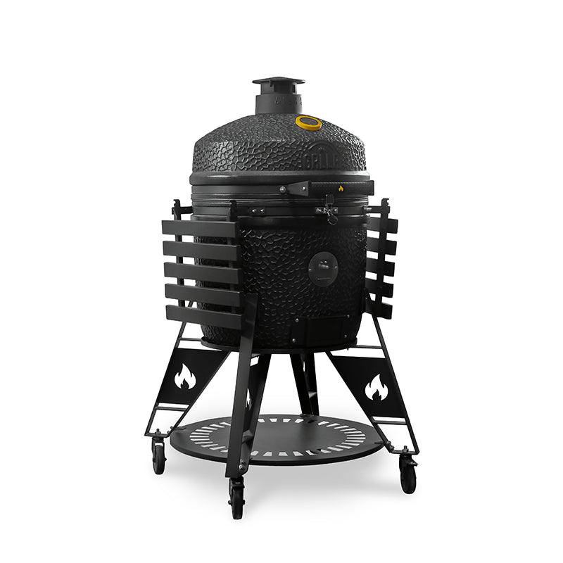 GRLLR Ember Pro keramisk kolgrill, mattsvart
