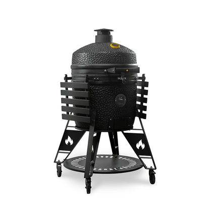 GRLLR Ember Pro keramisk kolgrill, mattsvart