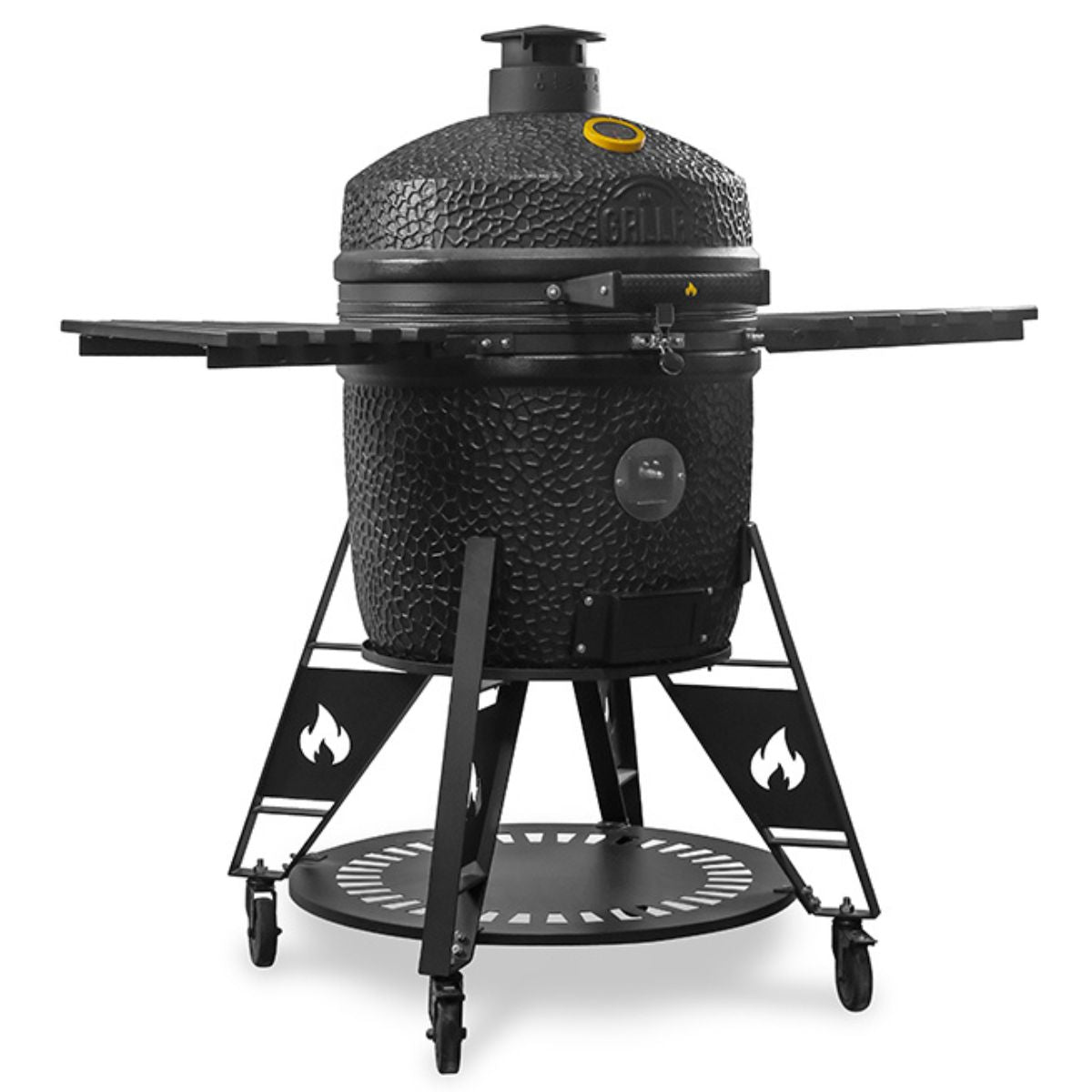 GRLLR Ember Pro keramisk kolgrill, mattsvart