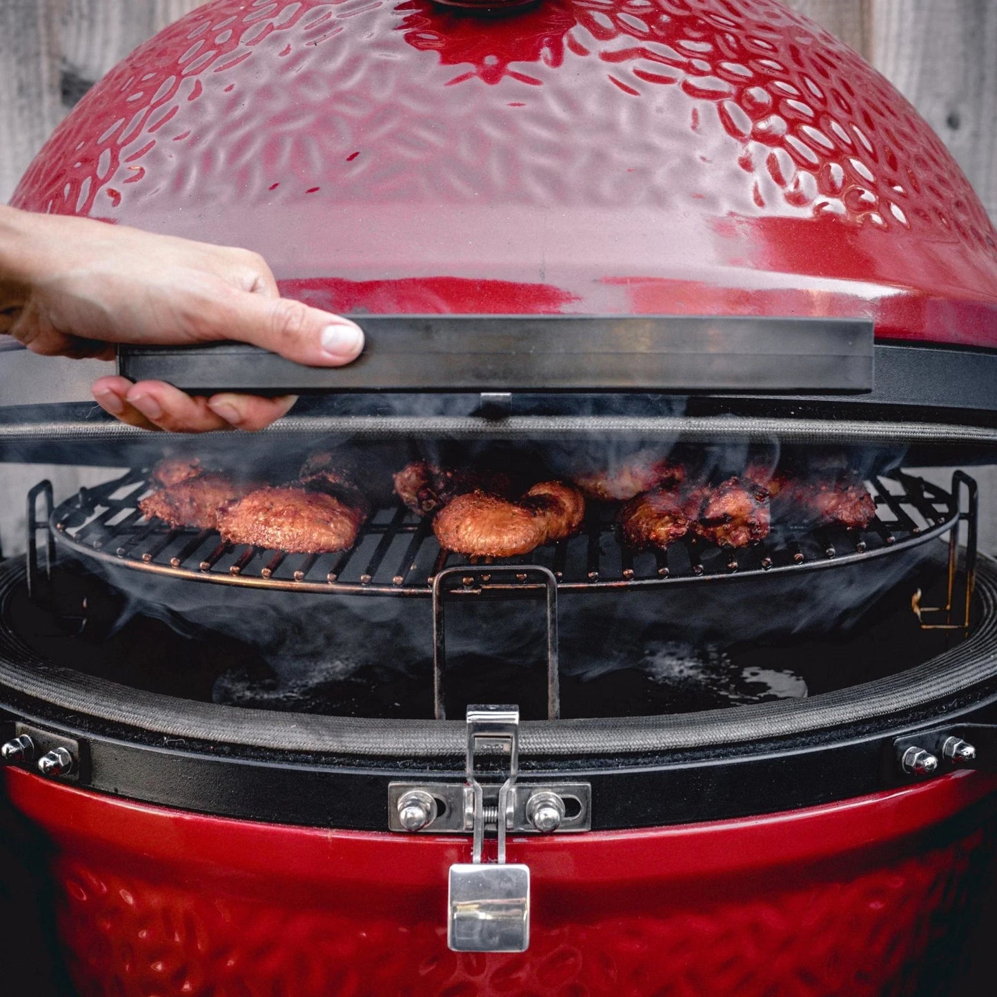 Kamado SlōRoller med grillgaller till Big Joe