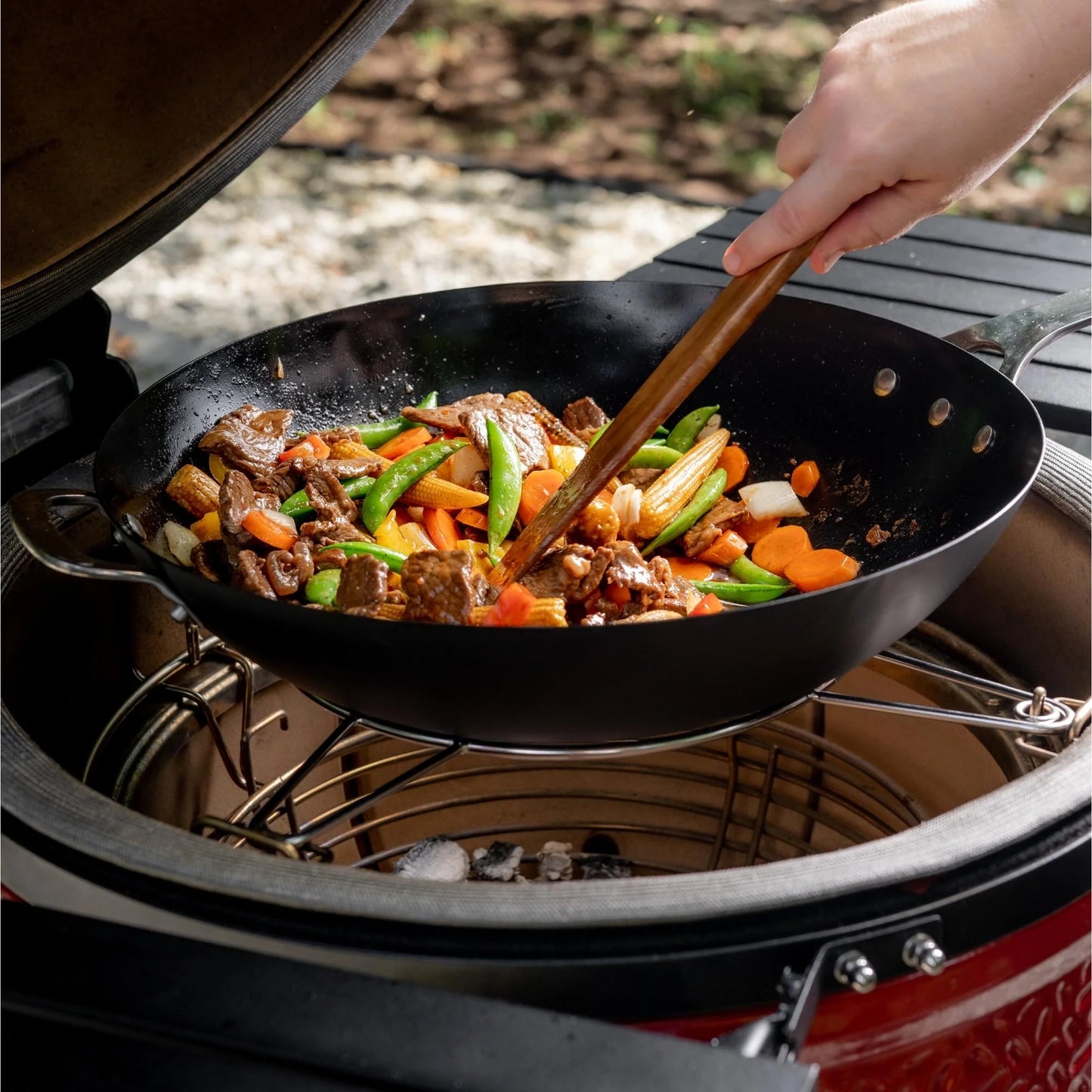 Kamado Joe Karbon Steel™ Carbon Steel Wok