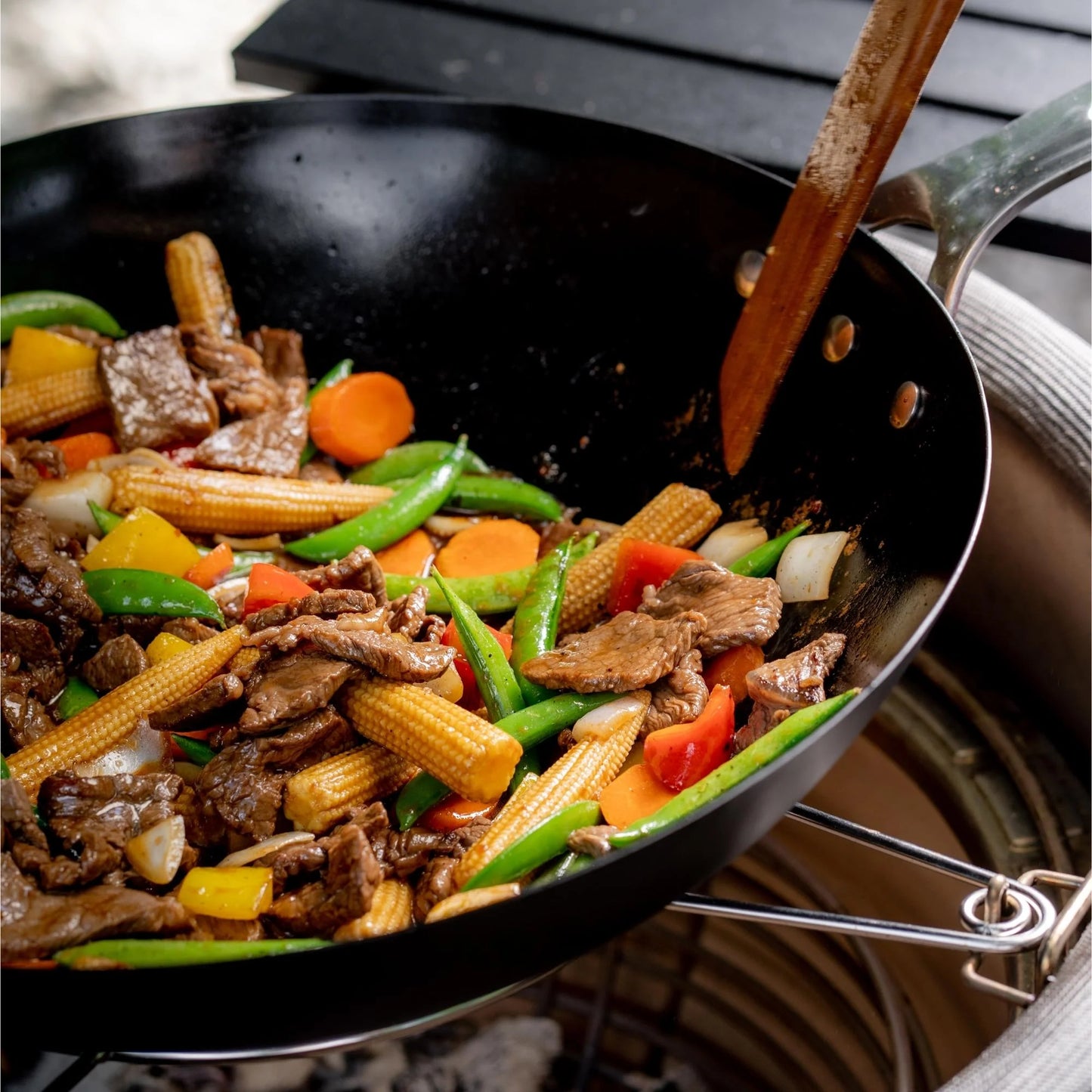 Kamado Joe Karbon Steel™ Carbon Steel Wok