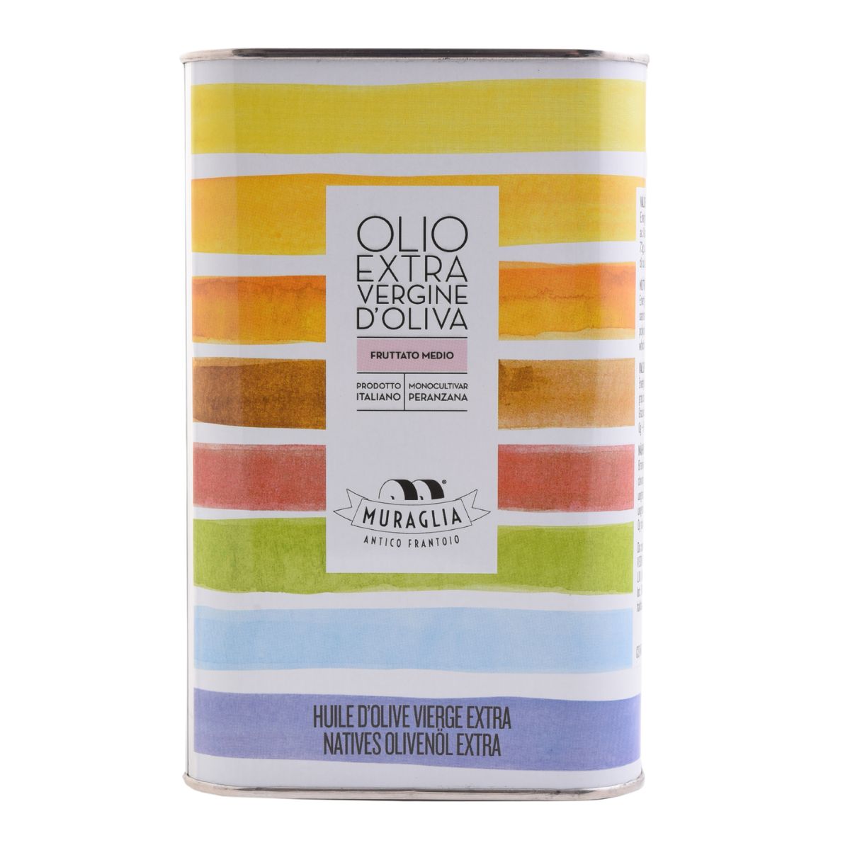 Italiensk extra virgin olivolja "Muraglia Medium Fruity" burk 1 L (medium fruktig)