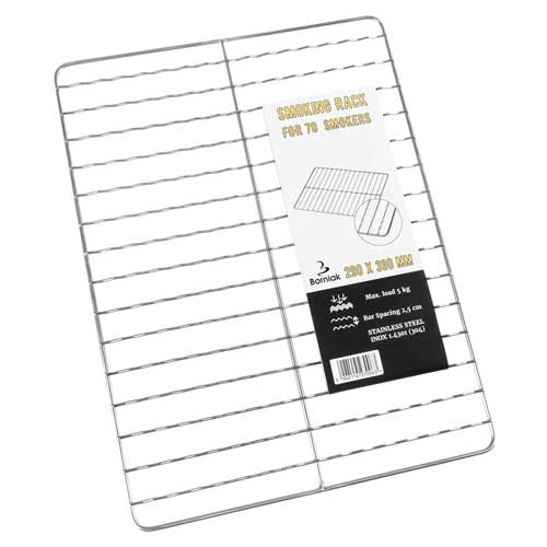 Borniak vågigt extra galler för 70l rökare