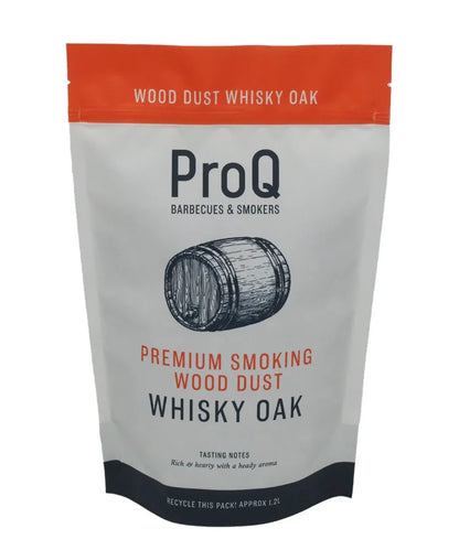 ProQ kallrökspån – whiskyek – 1,2 L påse