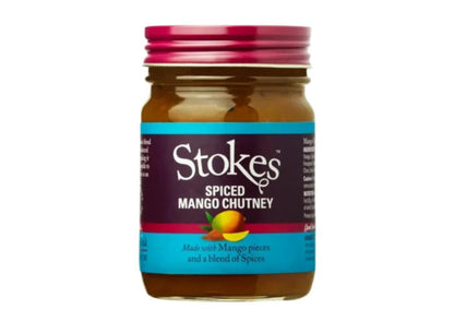 Stokes Spiced Mango Chutney 270 g – Fruktig & Mildkryddig Mangochutney
