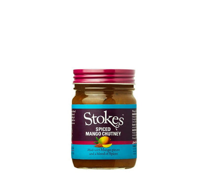 Stokes Spiced Mango Chutney 270 g – Fruktig & Mildkryddig Mangochutney