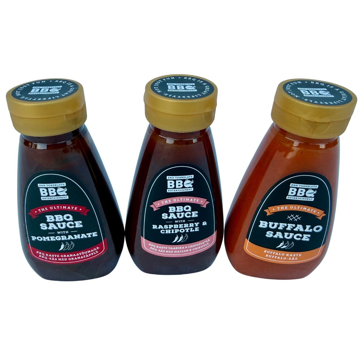 Enn Tobreluts BBQ-sås 3-pack