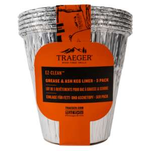 Traeger Ez-Clean™ foliebehållare för fett och aska