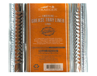 Traeger Timberline Fettuppsamlingsformar i aluminium – 5-pack