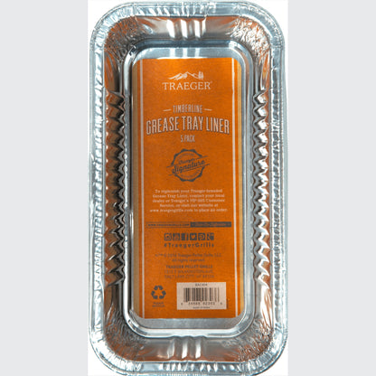 Traeger Timberline Fettuppsamlingsformar i aluminium – 5-pack