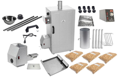 Borniak UWD-70V1.4 Grundläggande digitalt styrd rökare med zink-aluminiumhölje.