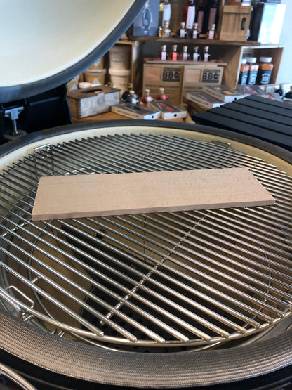 Grillep grillplankor av bokträ för grillning, 45 × 15 × 1 cm (2 st i kartongförpackning)