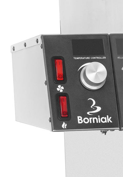 Borniak BBDS-70V1.4 BBQ Basic digital rökare, rostfritt stål.