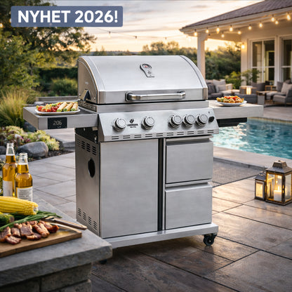Landmann Gasolgrill Cool Steel MaxX 4.1