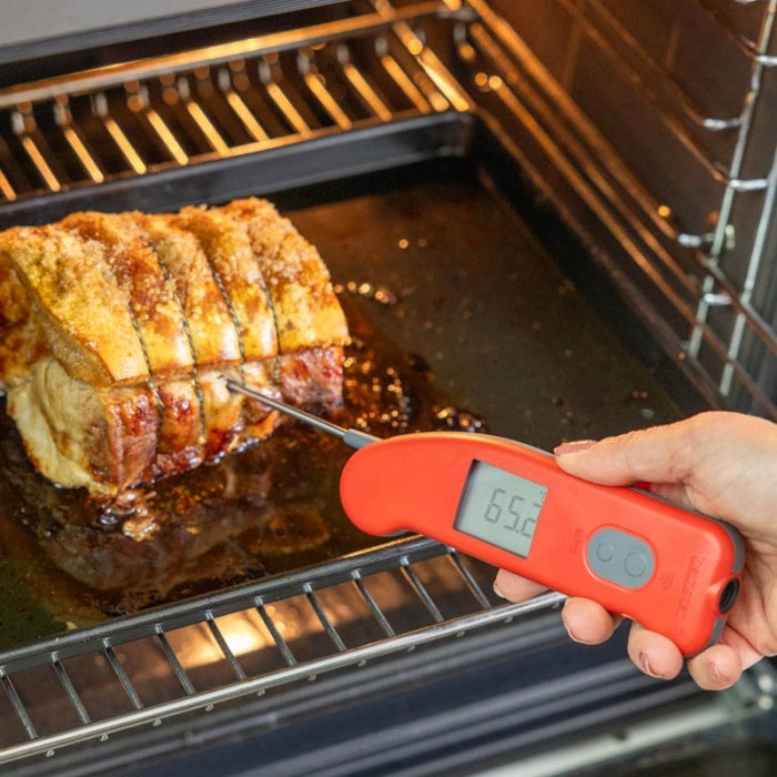 ETI THERMAPEN IR infraröd kött termometer röd