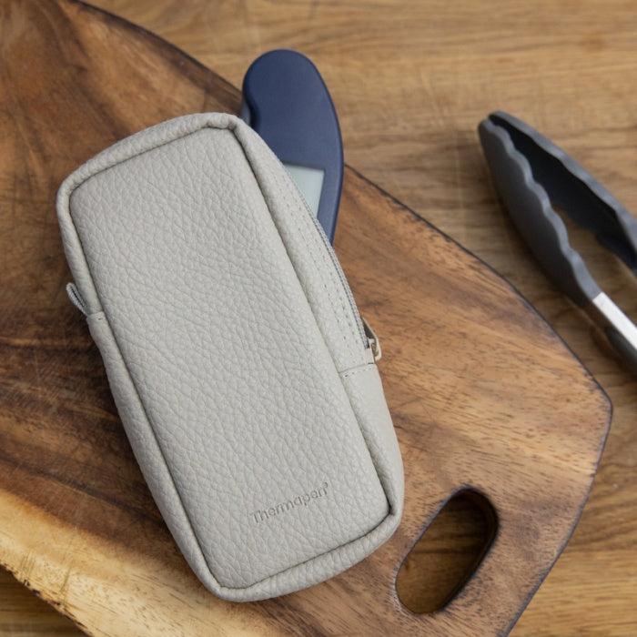 ETI Thermapen förvaringsväska med dragkedja, ljusbeige