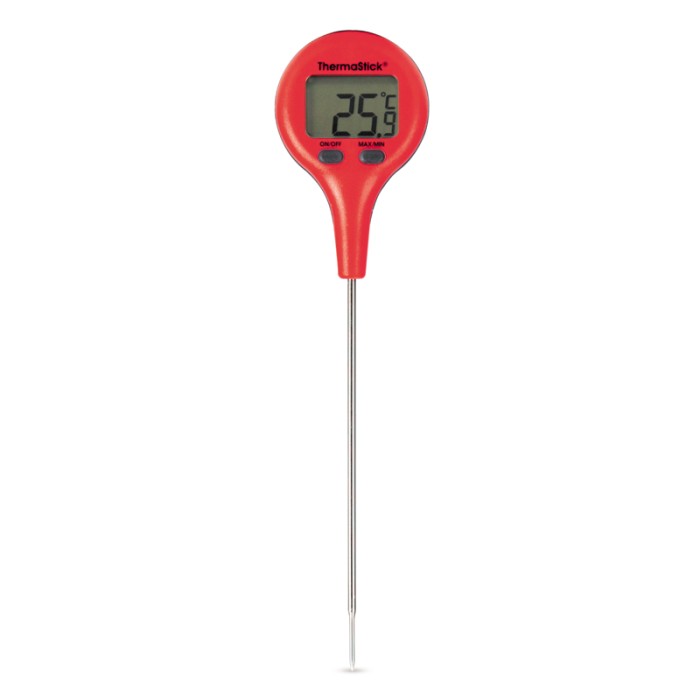 ETI ThermaStick® vattentät ficktermometer, röd